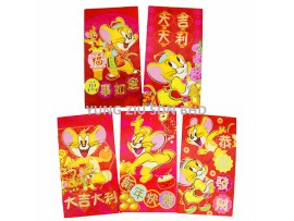 RX326# RED ENVELOPE(16CM)(6P/SET)CNY(9208)